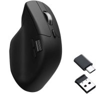Pele Keychron M6 Silent Wireless (m6s-a1) 1000hz Black Melns Bezvadu Pele Spēļu