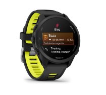 Viedpulksteni Garmin FORERUNNER 170 Black with Black/Amp Yellow Band