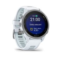 Viedpulksteni Garmin FORERUNNER 170 Whitestone with Whitestone/Cloud Blue Band