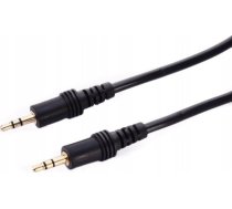 Kabelis Libox Jack 3.5mm - Jack 3.5mm 1.5m Melns (lb0025)