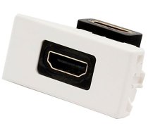 Kontakt-simon Ligzda K45/2 Hdmi Tīra Balts - K129b/9