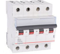 Legrand Virsstrāvas automātiskais slēdzis S304 4p B 63a 6ka Ac - 403423