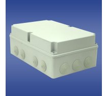 Elektro-plast Kārba Uz Virsmas Hermētisks tukšs Z Membranami 348 X 228mm Ip65 Ph-5a.3 Pelēks (28.53)