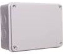 Elektro-plast Kārba Virsmas Hermētisks tukšs Z Osłabieniami 158 X 118mm Ip65 Ph-2c.2 Pelēks (28.202)