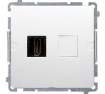 Kontakt-simon Ligzda Basic Hdmi Balts (bmghdmi.01/11)