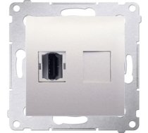 Kontakt-simon Ligzda Hdmi Simon 54 Krēma (dghdmi.01/41)
