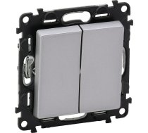 Legrand Slēdzis Lustras 10ax Ip20 Aluminium Valena Life (752305)