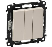 Legrand Valena Life Slēdzis Trīskāršs Krēma (752203)