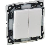 Legrand Slēdzis Lustras Valena Life Dubults Hermētisks Ip44 10ax Balts (752155)
