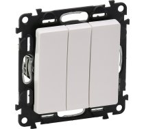 Legrand Slēdzis Trīskāršs Valena Life 10ax Balts (752103)