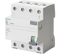 Siemens Slēdzis Atlikušās-strāvas 4p 40a 0,03a Tips Ac (5sv4344-0kl)