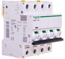 Schneider Electric Virsstrāvas automātiskais slēdzis 4p B 63a 6ka Ac Ic60n-b63-4 (a9f03463)