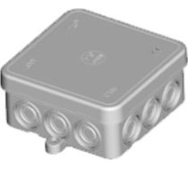 Elettrocanali Kārba Hermētisks Virsmas 75 X 75 X 35mm Ip55 pelēka (ec411c3)