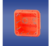 Elektro-plast Iebūvējama Kārba 76 X 76 X 52mm Oranžs (11.1)