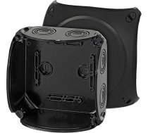 Hensel Kārba N/t Atzarojuma 130 X 130 X 77mm Ip66/67 Melna Kf 0600 B (62000052)