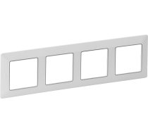 Legrand Rāmis četrkārša Valena Life Balta / Hroms (754034)