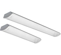 Gtv Gaismeklis Lineāra Zefir-led 218 T8 G13 Ac 220-240v 50/60hz Ip40 Abs/pc Pod świetlówki Led Barošanas Avots Vienpusējs (ld-oze218-00)