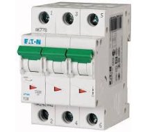 Eaton Virsstrāvas automātiskais slēdzis 3p C 6a 10ka Ac Plsm C6/3-mw (242468)
