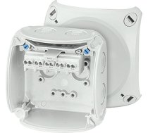 Hensel Kārba Atzarojuma N/t 5x2,5mm2 93x93x62mm pelēka Ip66/67 Kf 0202 G (62000043)