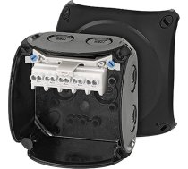 Hensel Kārba N/t 93x93x62mm 5p 2,5mm2 Ip66/67 Melna Kf 0202 B (62000044)