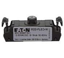 Eaton Turētājs Z Led Plakans Balta 12-30v Ac/dc M22-fled-w 180795 M22-fled-w (180795)