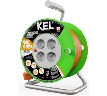 Kel Pagarinātājs Spoles Standard Line 25m H05vv-f 3x1,5 4xgs 16a Oranžs (w-97045)