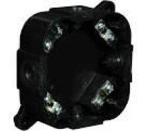 Elektro-plast Kārba N/t Hermētisks Ar Skavām 1-4mm2 88x88x40mm Ip44 Melna Vp 074-55 (61.176)