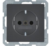 Hager Ligzda Schuko Berker Q.1/q.3 Antracīts Aksamit 47436086 - 47436086