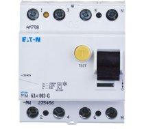 Eaton Slēdzis Diferenciālstrāvas 4p 63a 0,03a Tips Ac Pfim-63/4/003-g 235456