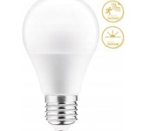Gtv Spuldze Led E27 10w A60 810lm 3000k Ar Sensoru Mikrofalowym Un Krēslas Ld-a60cm3-10w