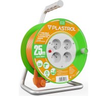 Plastrol Pagarinātājs Spoles Standard Line 25m H05vv-f 3x1 4xgs 10a Oranžs (w-98947)