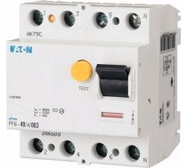 Eaton Slēdzis Diferenciālstrāvas 4p 40a 0,1a Tips Ac Pf6-40/4/01 286509