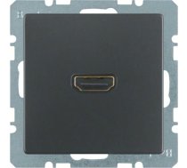 Els Elektrotechnika Ligzda Hdmi Antracīts Aksamit Q.1/q.3 3315426086