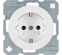Hager Berker R.1/r.3 Ligzda Vienvietīgs Schuko 16a 250v Balts 47432089