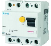 Eaton Slēdzis Diferenciālstrāvas 4p 40a 0,3a Tips A Pf6-40/4/03-a 112935