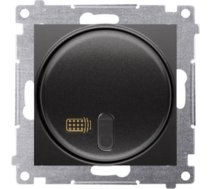 Kontakt-simon Simon 54 Slēdzis Radiovadāms Z Przekaźnikiem (Modulis) 8(2) A 230v Melns Mat Wymagana Instalacja 3-vadu Dwp10p.01/49