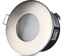 V-tac Downlight Vt-787 8,4 X 3,8 Cm Gu10 Ip54 Cinks Sudraba