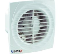 Ventika Ventilators Sienas Balts Fi 100mm Ar Slēdzi Sznurkowym īss Flancis Simple D100dws Vents.d100dws