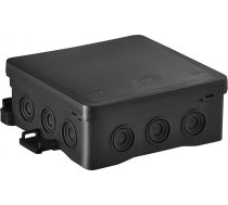 Simet Kārba Sienas 100x40x100mm Z Dławnicą Zintegrowaną Samozatrzaskowa sērija Fastbox&amphook Melna Ip54 Ns7 35349107