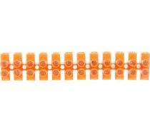 Gtv Savienotājs Saspiedes 12-celiņu 2,5mm2 3a Oranžs Lz-25 Lz-25mm00-00