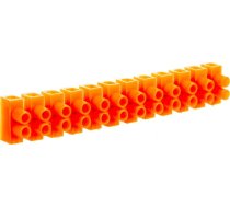 Gtv Savienotājs Saspiedes 12-celiņu 4mm2 6a Oranžs Lz-40 Lz-40mm00-00