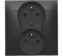 Kontakt-simon Simon 54 Ligzda Ar Zemi. Podw. Ar Funkciju Niezmienności Fāzu Z Przesł. 16a 250v Zac. Skrūves. Nie Do Ramek Melns Mat Dgz2tz/49