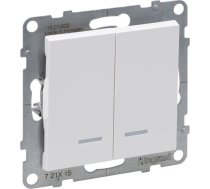 Legrand Suno Slēdzis Lustras Ar Apgaismojumu Balts 10ax 250v Skavas Automātiskā 721115