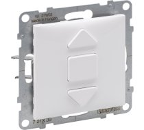 Legrand Suno - Slēdzis Rolet - 6 Ax - 250 V~ - 3 Pozīciju: Augšā, Lejā, Stop - Bezpośrednie Kontrole žalūziju, Balts - Legrand 721139 Himp