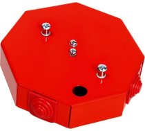 Simet Kārba Przeciwpożarowa Pip-1an R3x2x4 Astotstūra, E90, Rozgałęźna, Izmēri 115x28x123mm, Sarkans 84621616