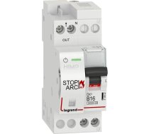 Legrand Przeciwpożarowy Detektors Iskrzenia Dx3 Stop Arc Zintegrowany Ar Slēdzi 1p+n 6ka B16 415922