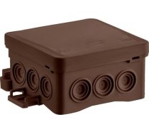 Simet Kārba Instalācijas Sienas Ns5 Fastboxhook, 75x75x40mm, Brūns, Simet