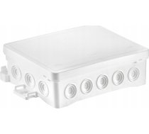 Simet Kārba Sienas 90x40x135mm Z Dławnicą Zintegrowaną Samozatrzaskowa sērija Fastbox&hook Balta Ip54 Ns9 35404106