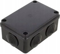 Pawbol Kārba Virsmas Hermētisks Melna Ip65 100 X 100 X 50mm 6-dławików S-box 106c Pawbol