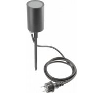 Sienas Lampa Gtv Gaismeklis Dārza Melns Grazie 20w Gu10 Ip44 240v Os-graziegu10-20 Gtv